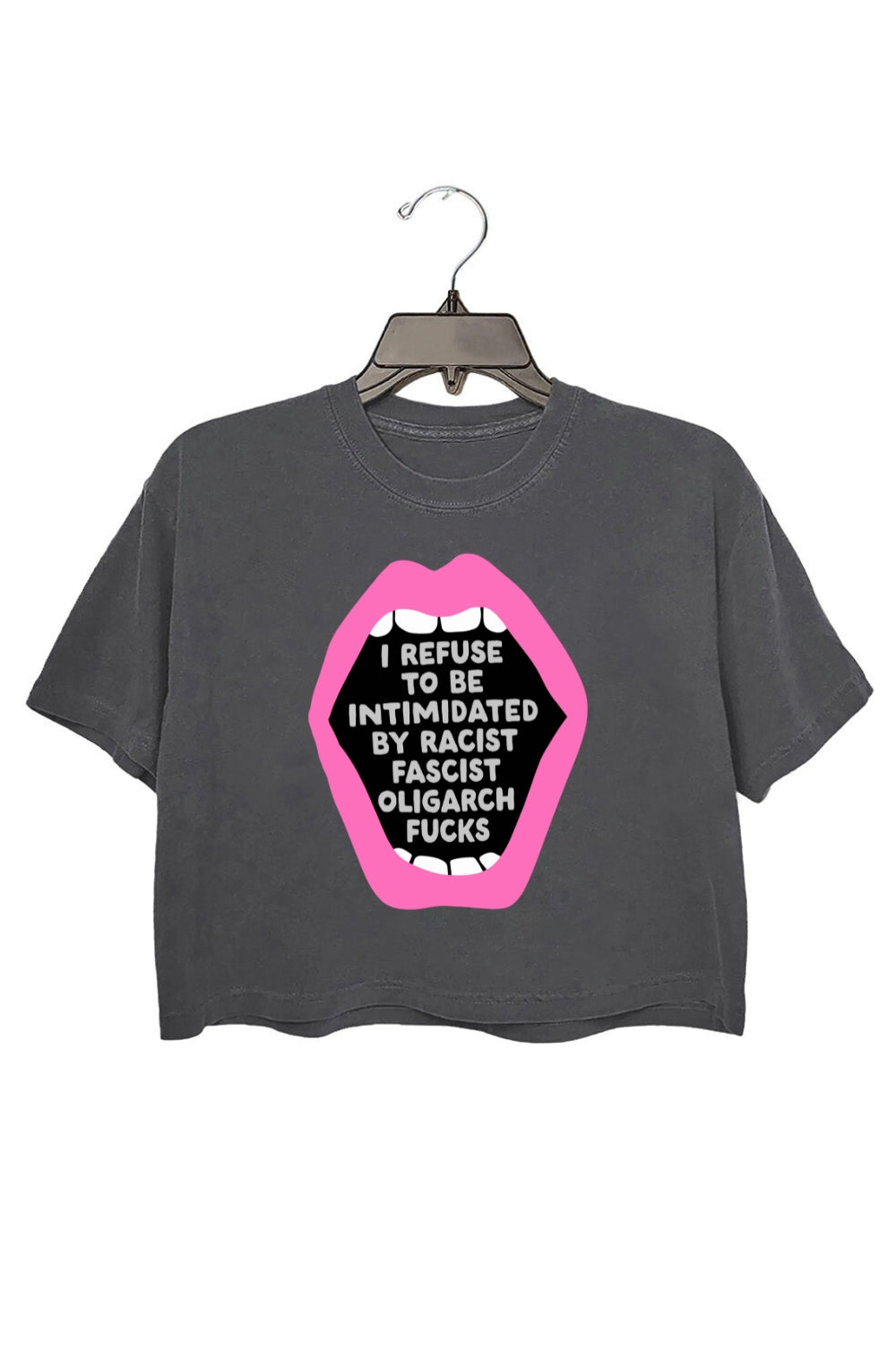 I Refuse To Be Women's Rights Crop Top For Women