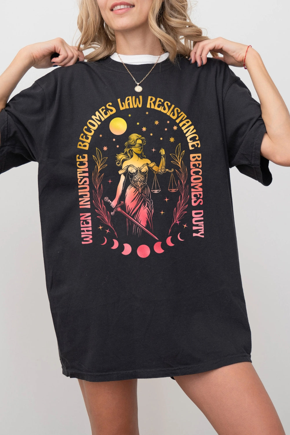 When Injustice Becomes Law Equality Activism Tee For Women