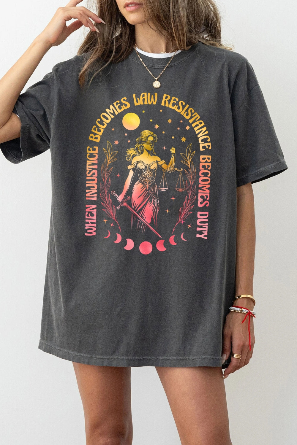 When Injustice Becomes Law Equality Activism Tee For Women