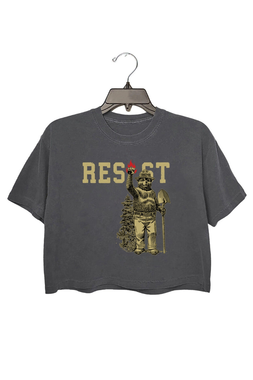 Protect Our National Parks Bear Crop Top For Women