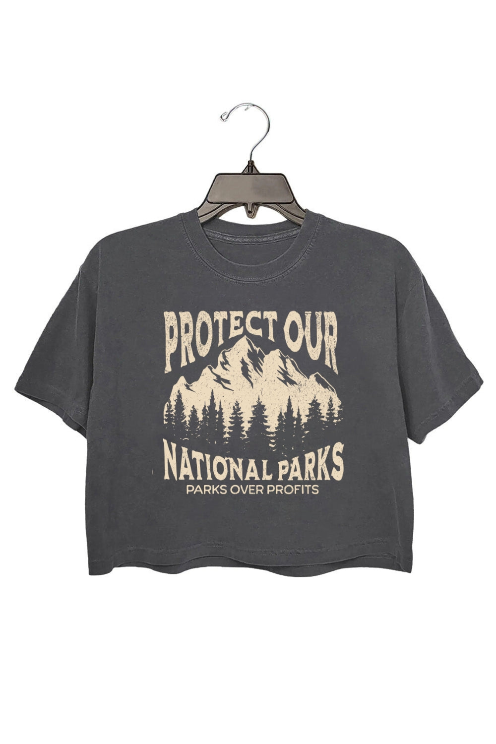 Support National Parks Subtle FDT Crop Top For Women