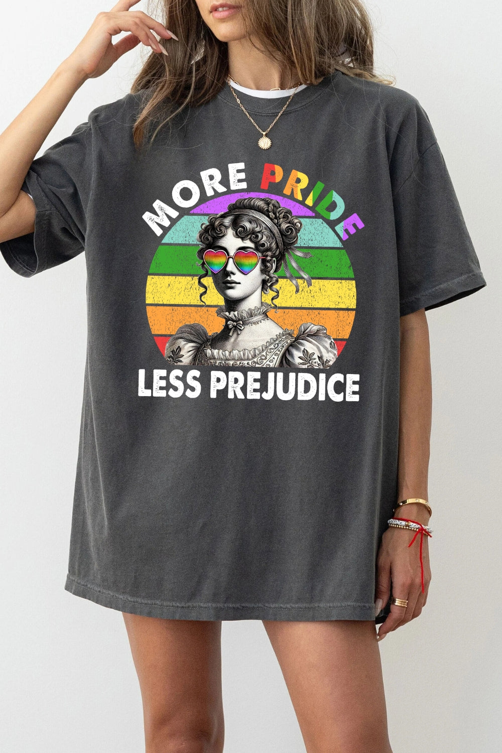 More Pride Less Prejudice Tee For Women