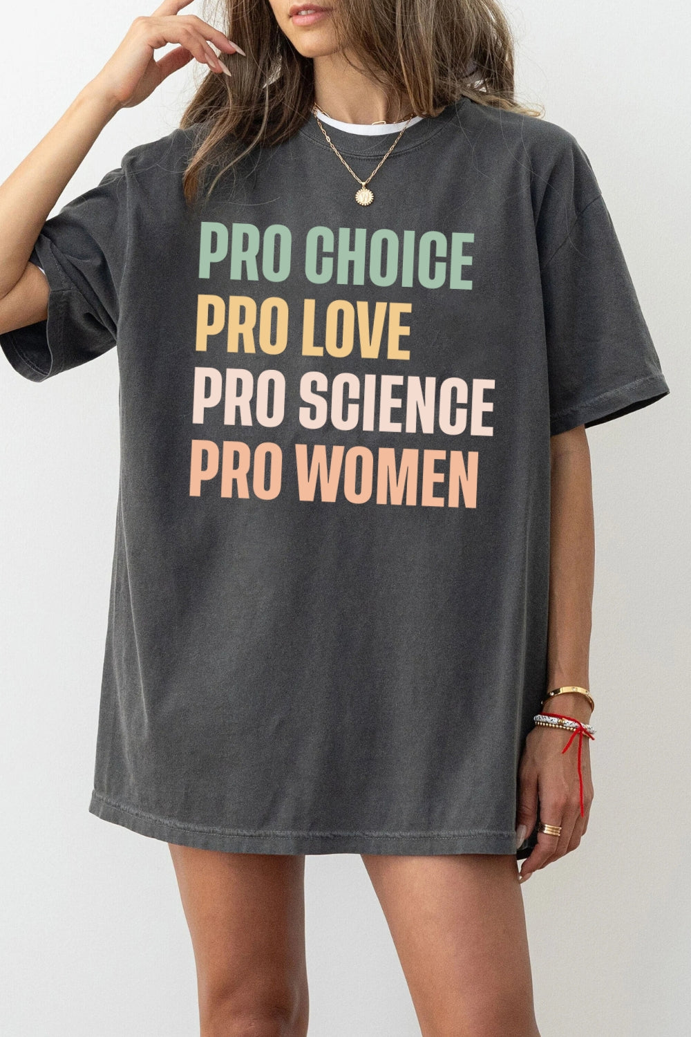 Pro Choice Pro Love Women Rights Tee For Women