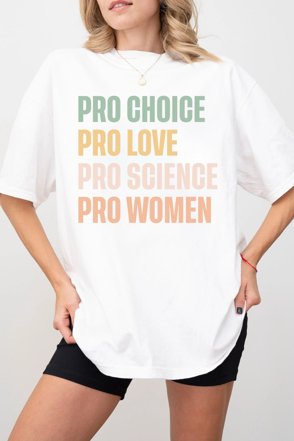 Pro Choice Pro Love Women Rights Tee For Women