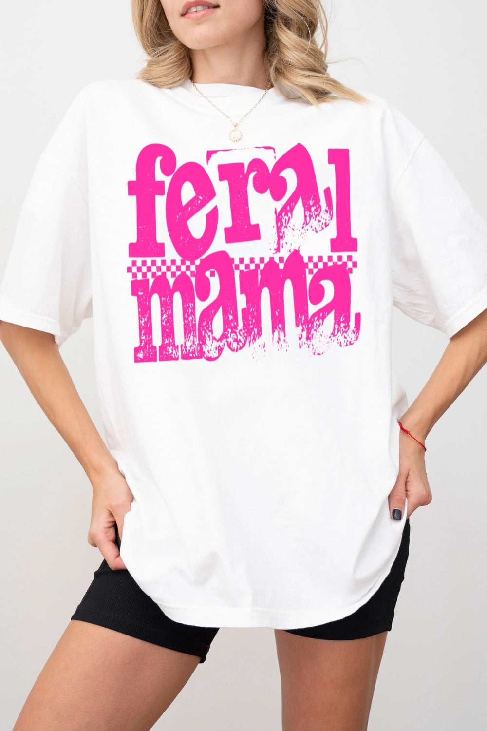 Feral Mama Funny Tee For Women