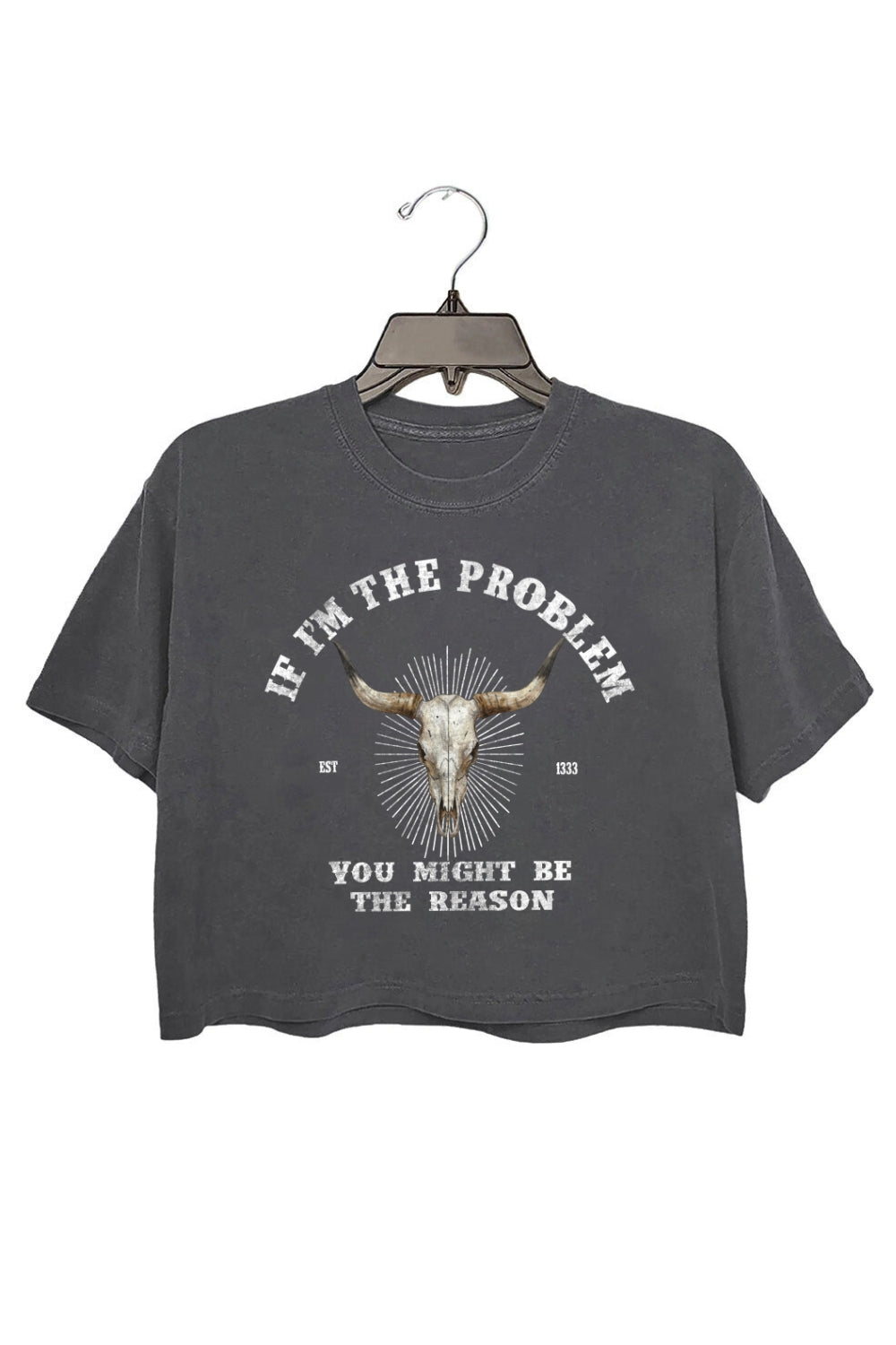 If I’m The Problem You Might Be The Reason Crop Top For Women