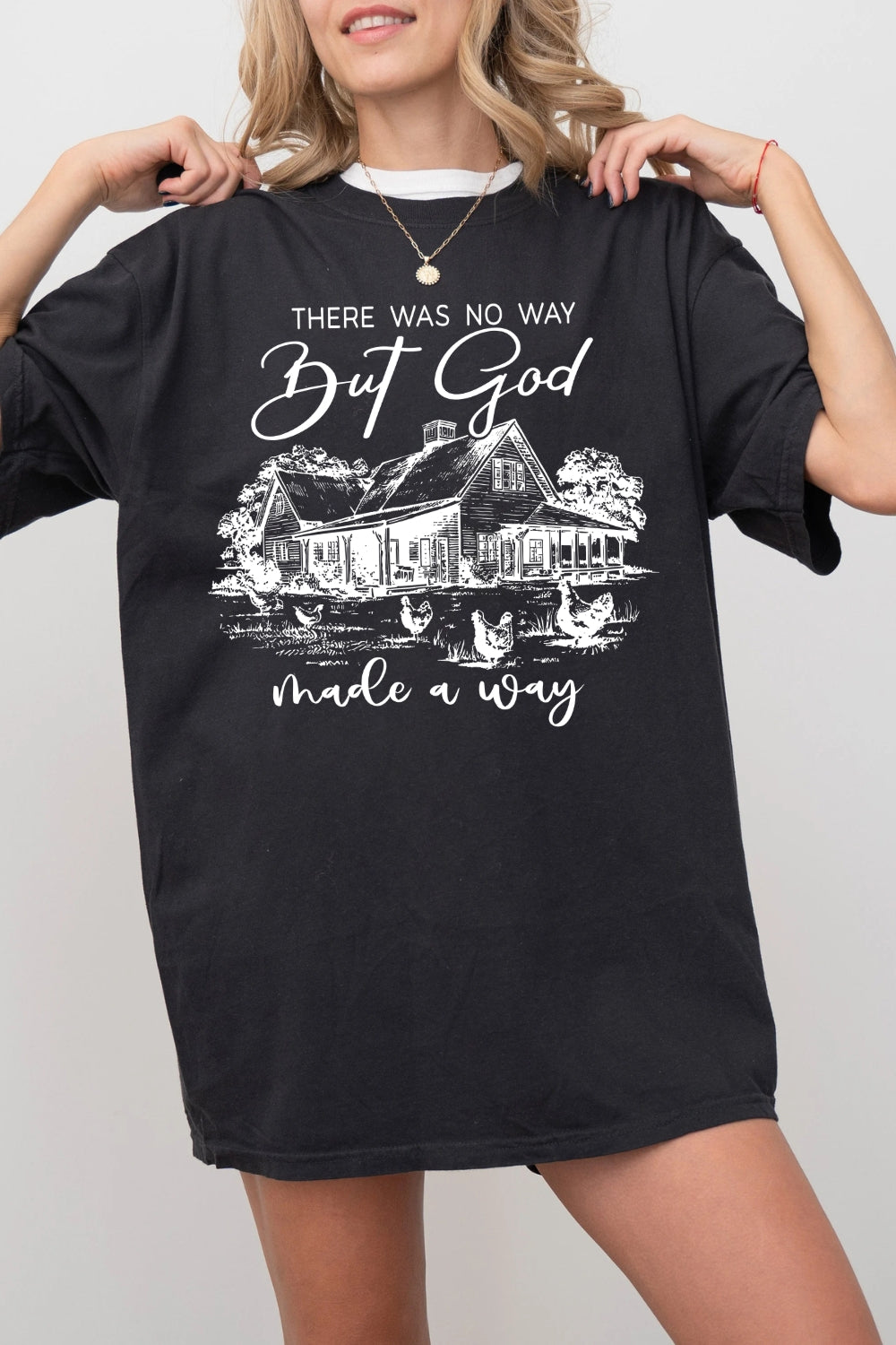 God Made A Way Faith Tee For Women