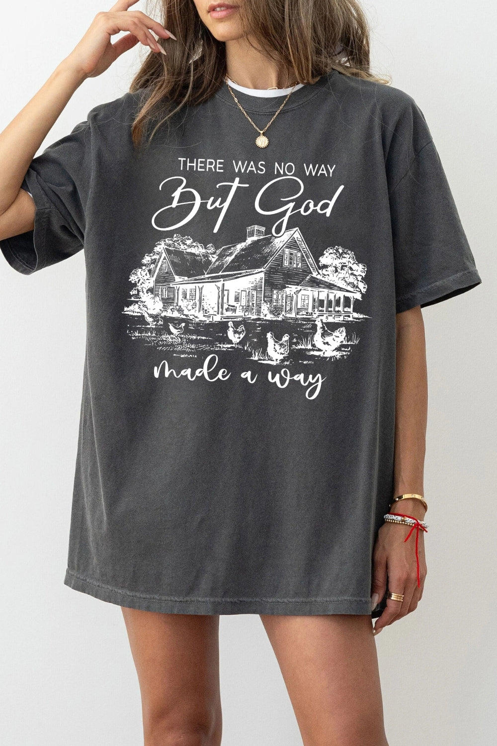 God Made A Way Faith Tee For Women