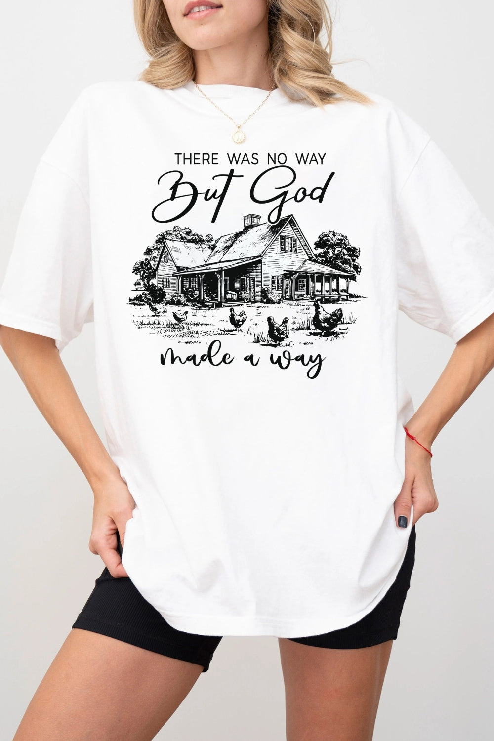 God Made A Way Faith Tee For Women