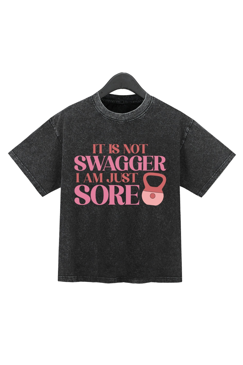 It Is Not Swagger I Am Just Sore Washed Crop Top For Women