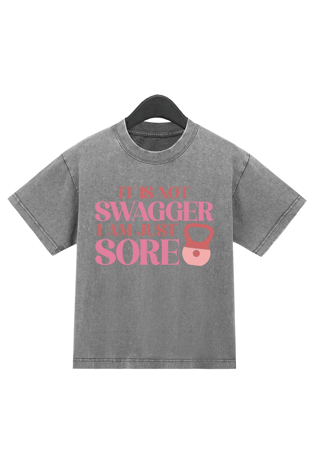 It Is Not Swagger I Am Just Sore Washed Crop Top For Women