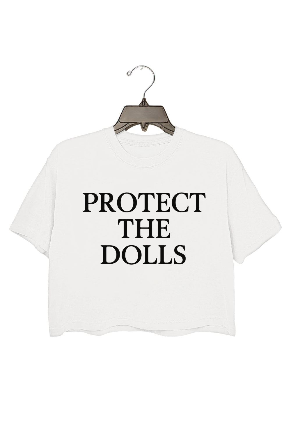 Protect The Dolls LGBTQ Crop Top For Women