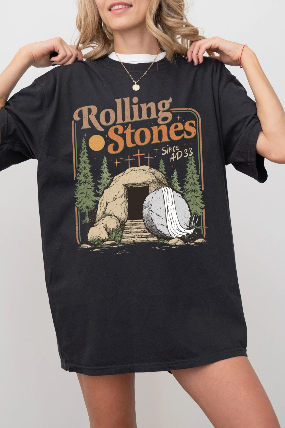 Rolling Stones Since AD 33 Tee For Women