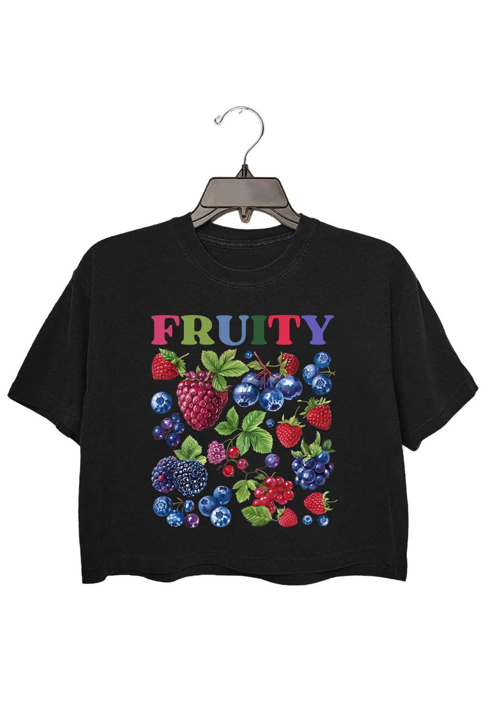 Fruity Subtle Pride Crop Top For Women