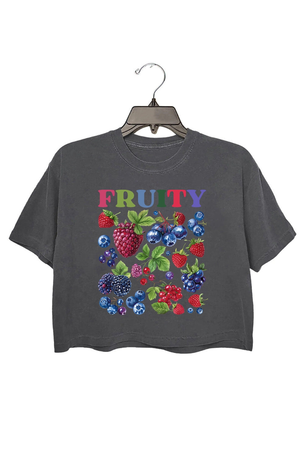 Fruity Subtle Pride Crop Top For Women