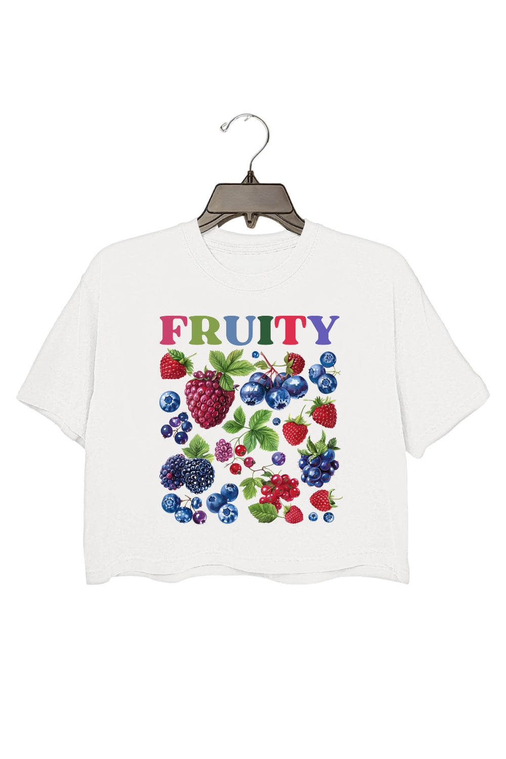 Fruity Subtle Pride Crop Top For Women