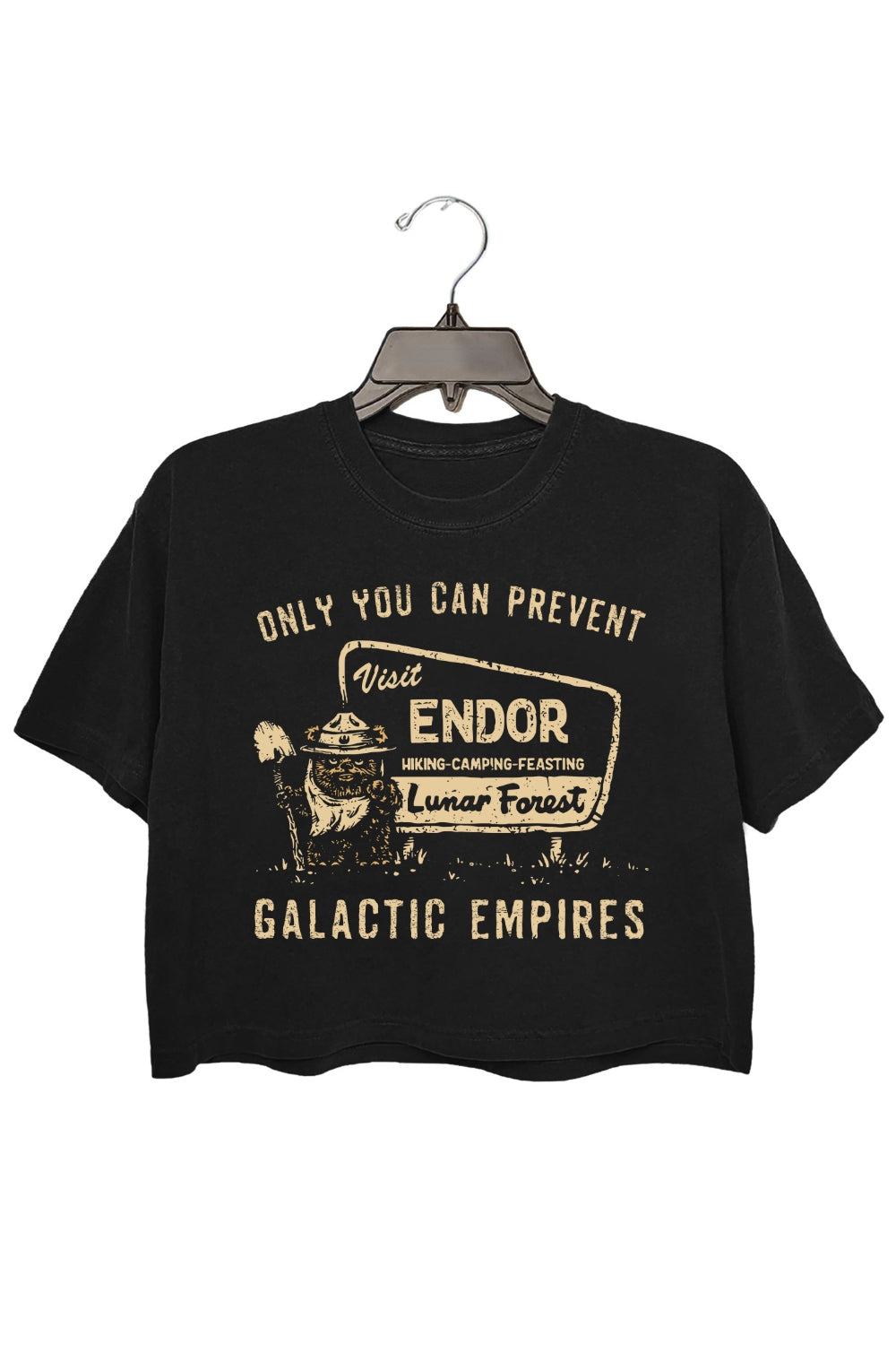 Ewok Endor National Park Protect Our Forest Crop Top For Women