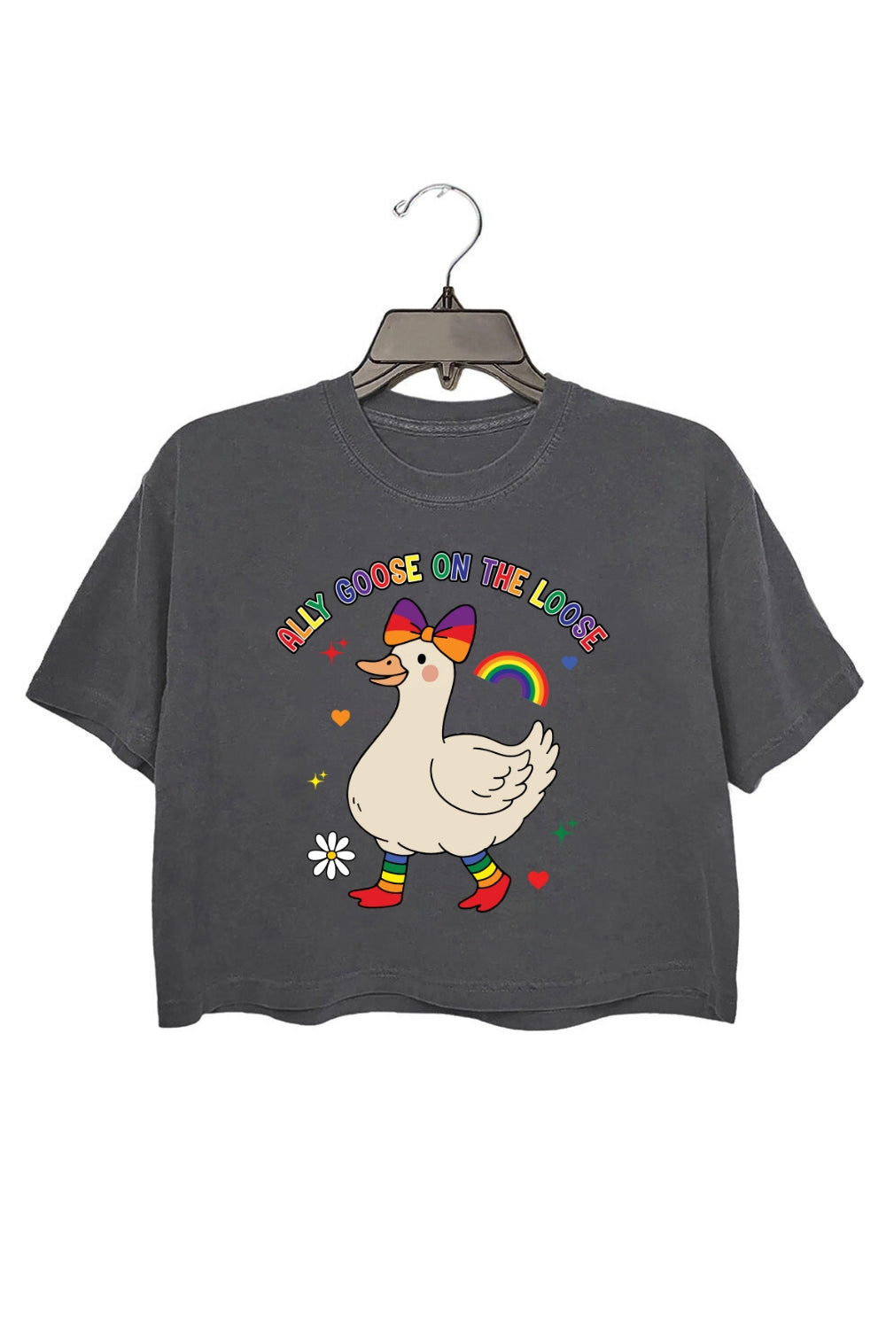 Ally Goose On The Loose Crop Top For Women