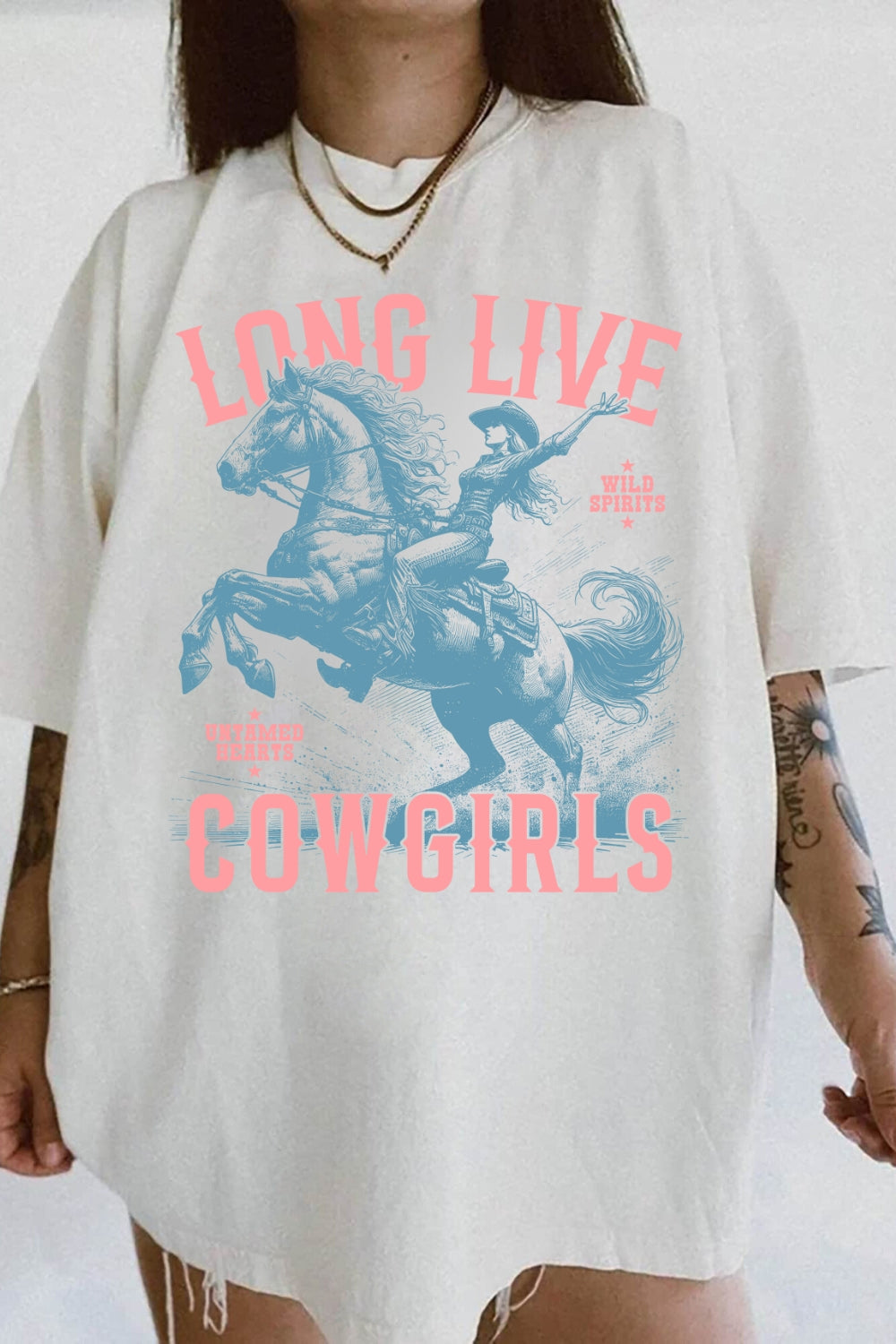 Long Live Cowgirls Wild Tee For Women