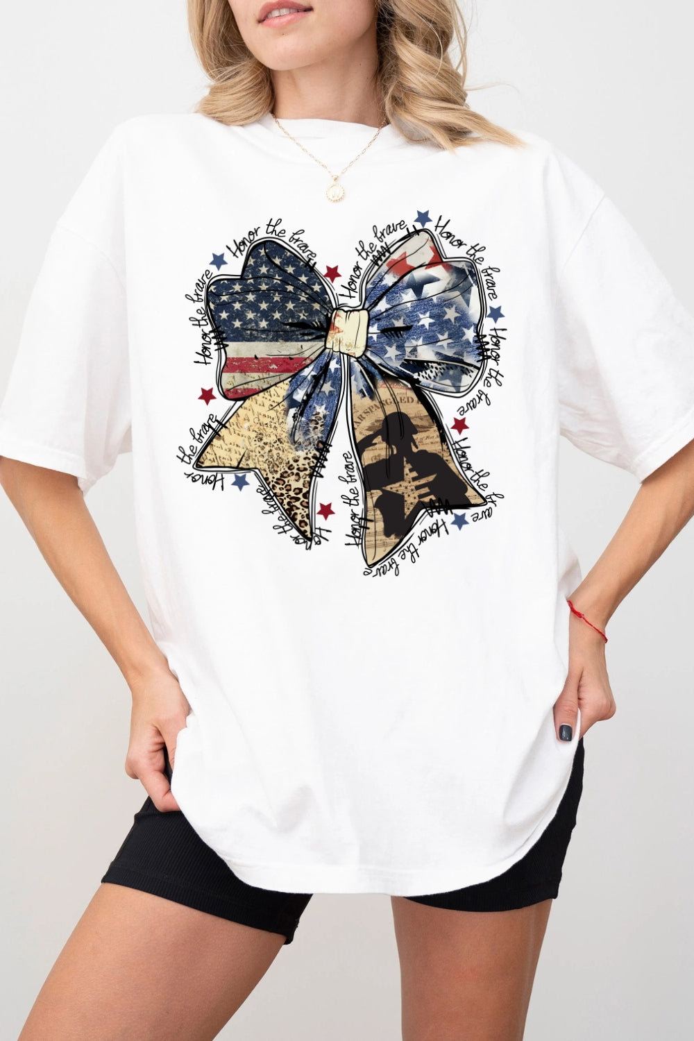 Coquette American Honor The Brave Tee For Women