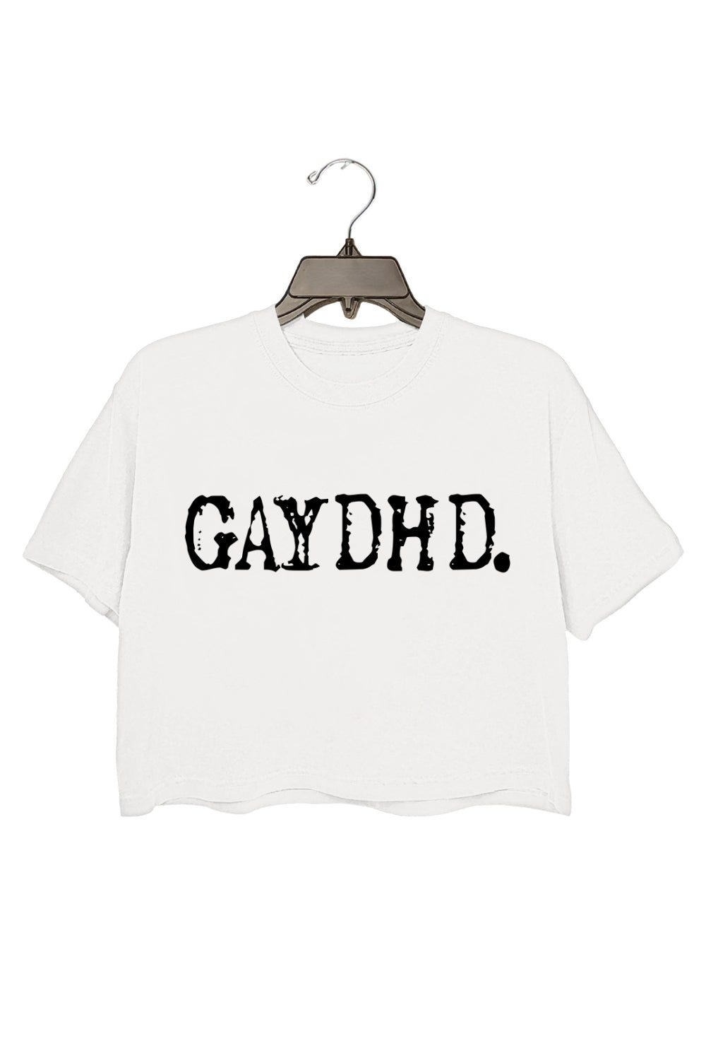 GayDHD LGBT Pride Crop Top For Women