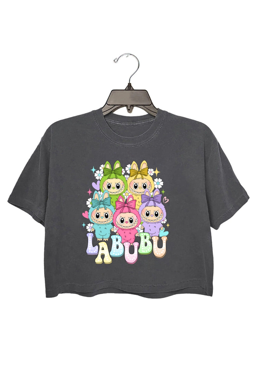 Cartoon Monster Doll Crop Top For Women