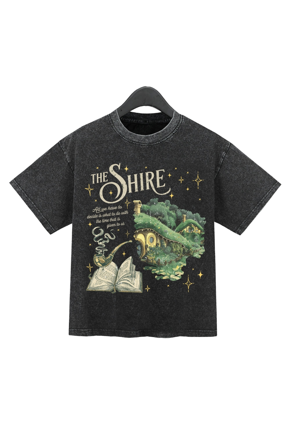 The Lord Of The Rings The Shire Washed Crop Top For Women