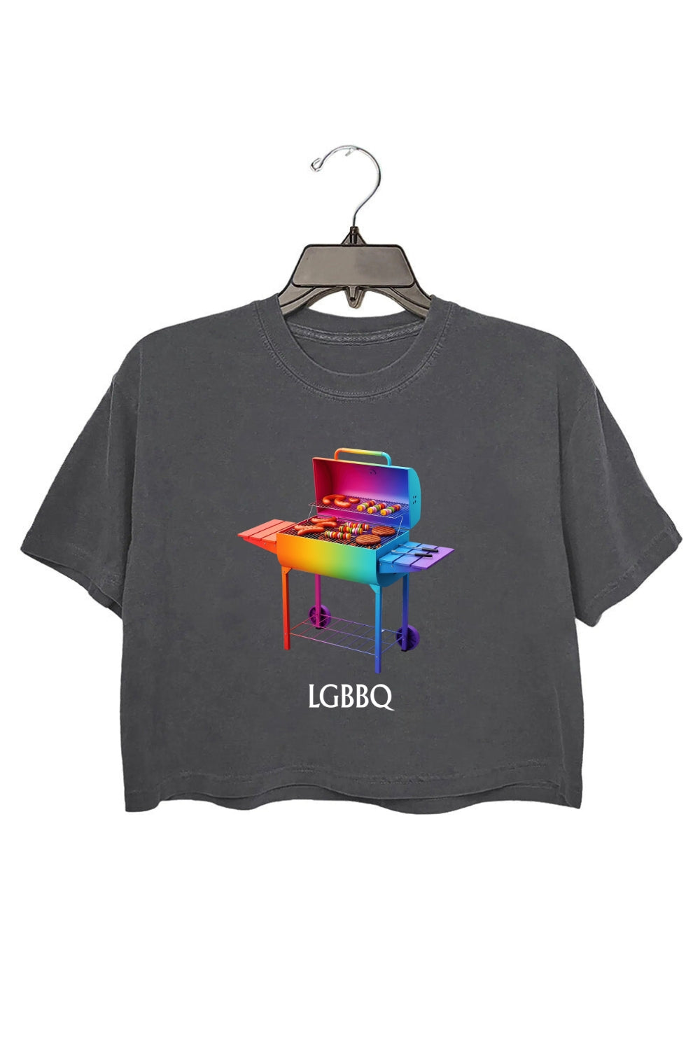 LGBBQ Funny Pride Crop Top