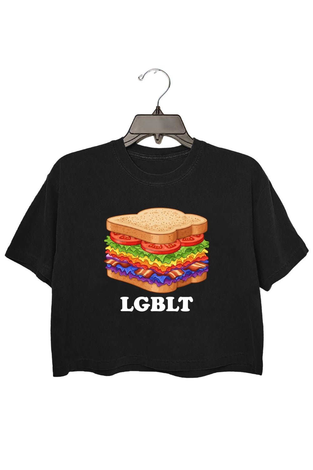 LGBLT Funny Pride Crop Top