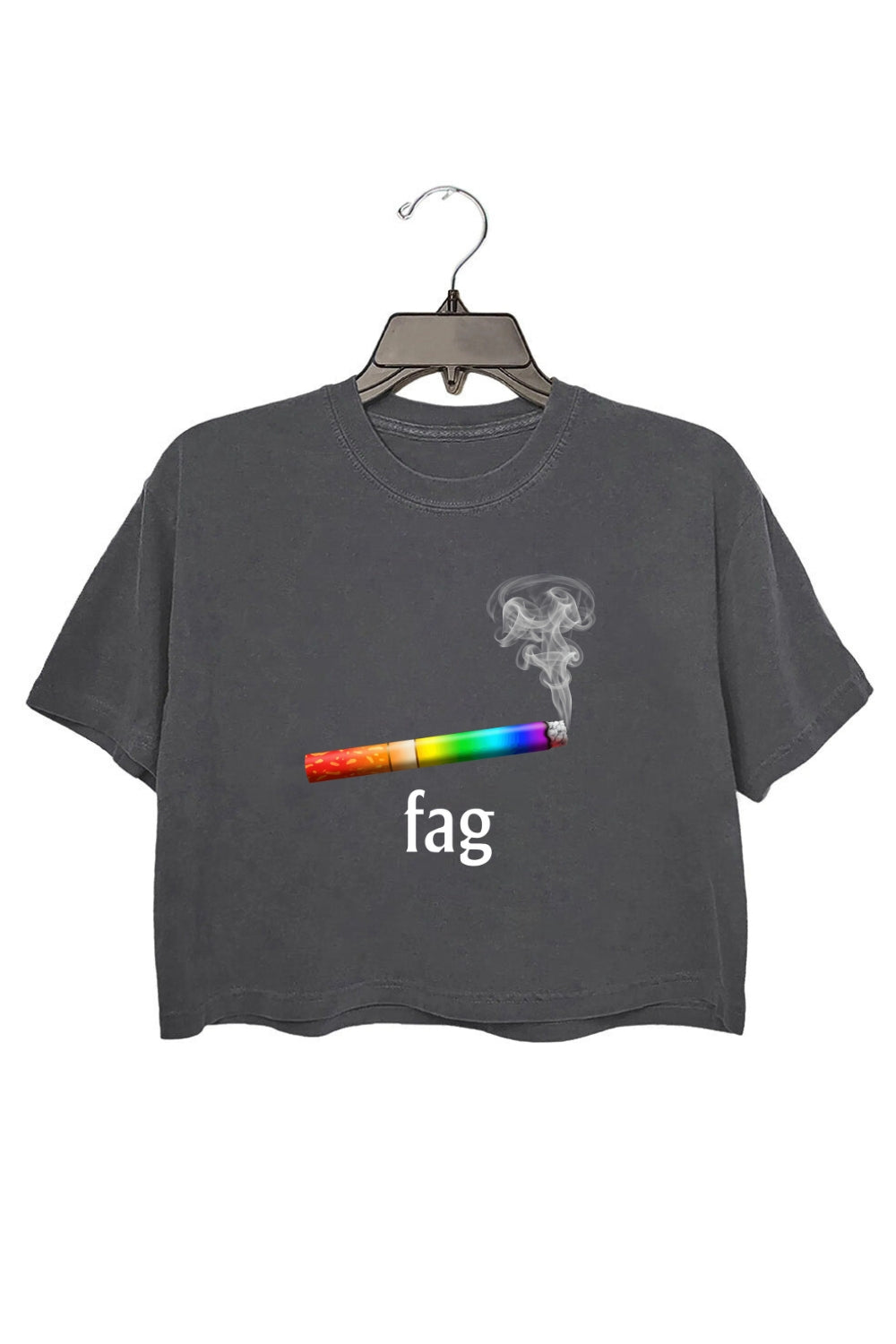 Fag Funny Pride Crop Top