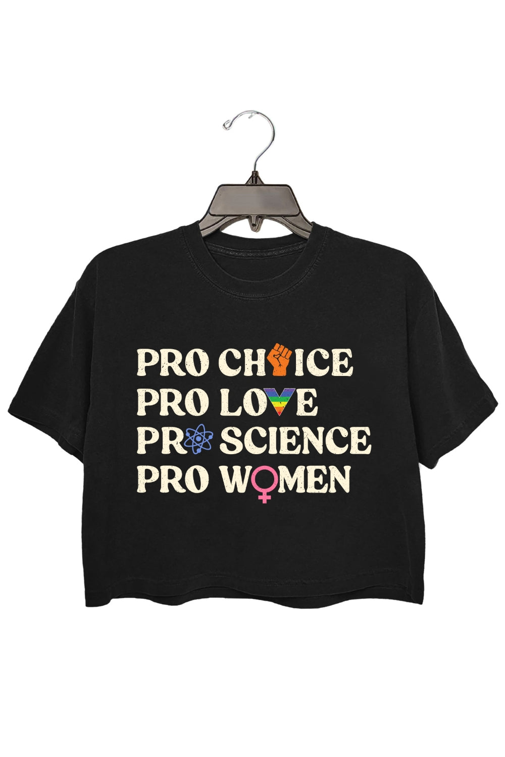 Pro Choice Women Rights Crop Top For Women