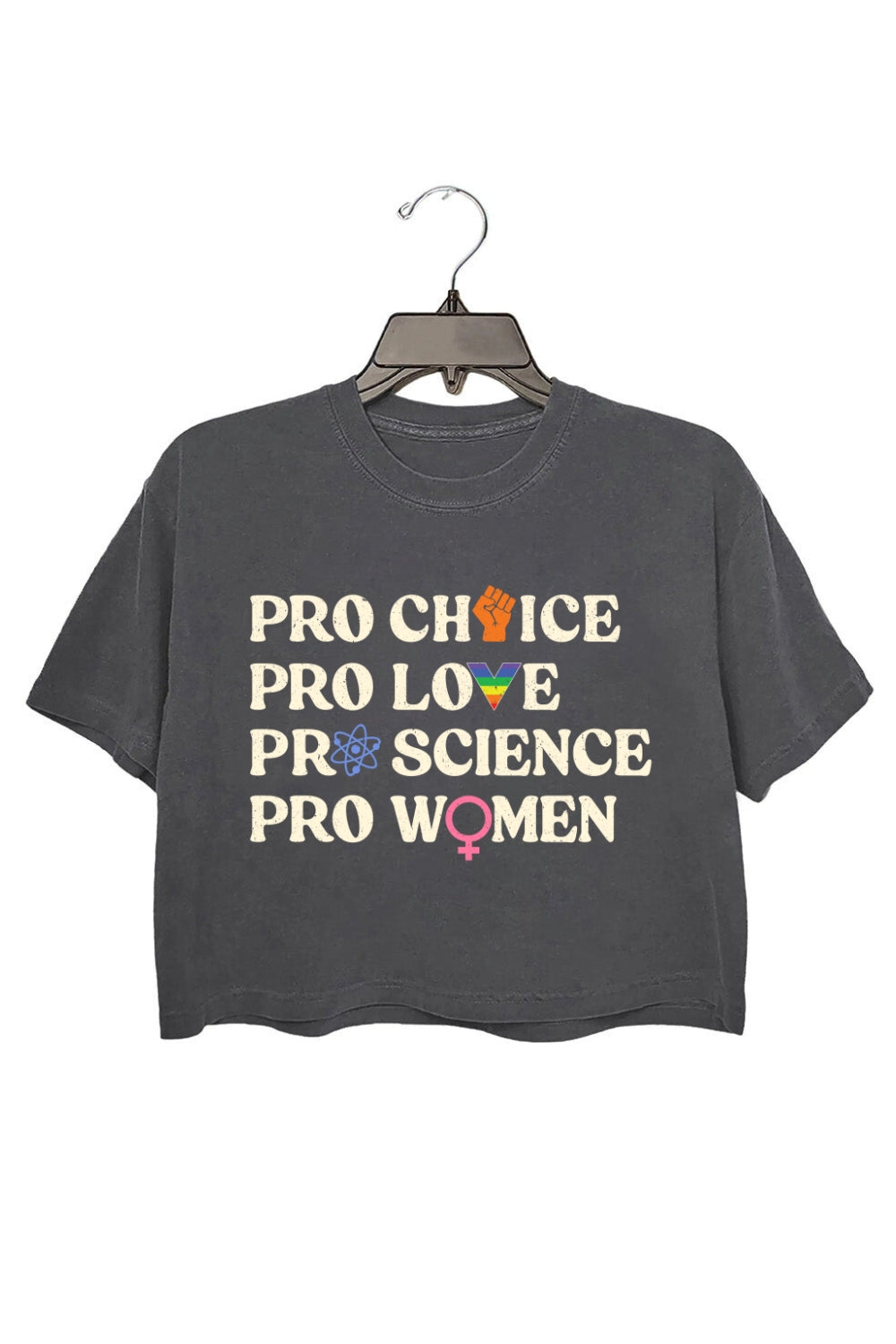 Pro Choice Women Rights Crop Top For Women