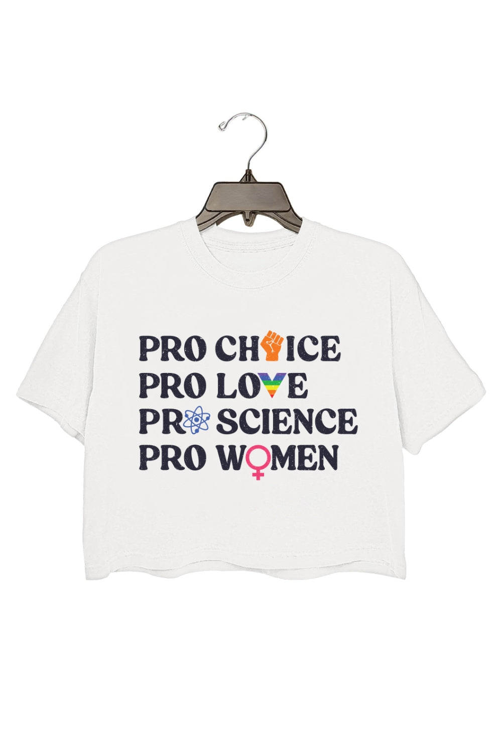 Pro Choice Women Rights Crop Top For Women