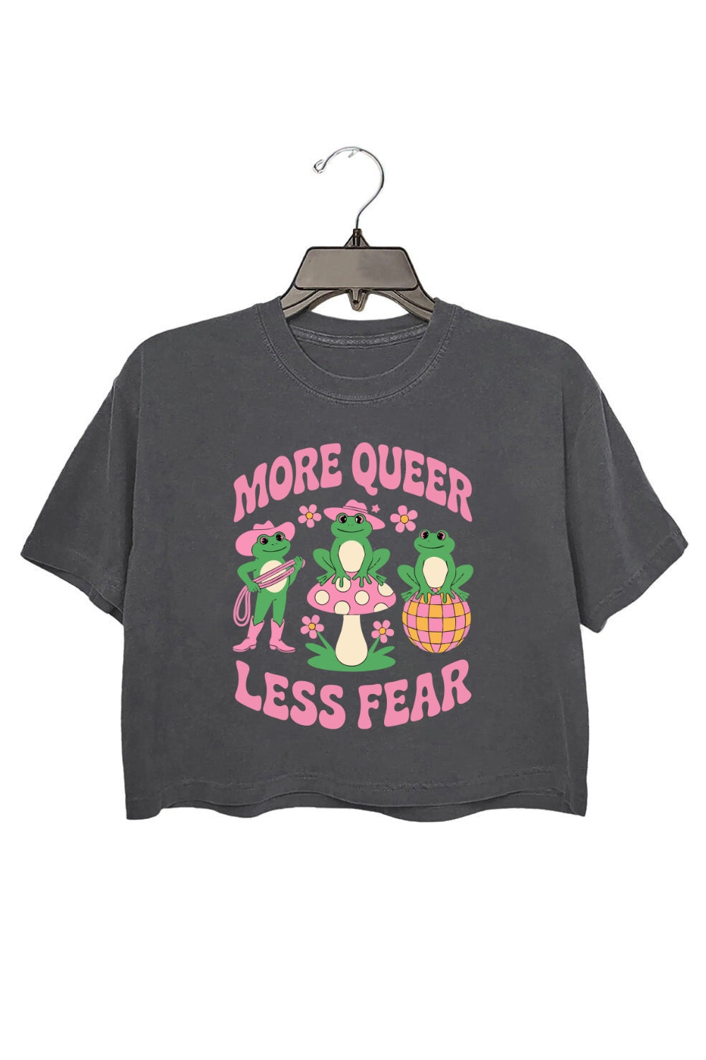 More Pride Less Fear Crop Top For Women