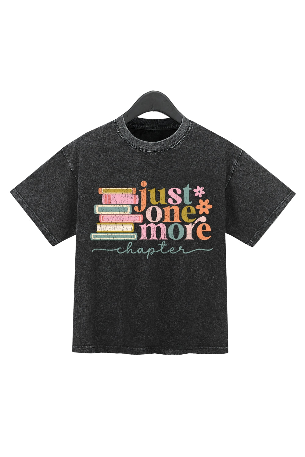 Just One More Chapter Washed Crop Top For Women