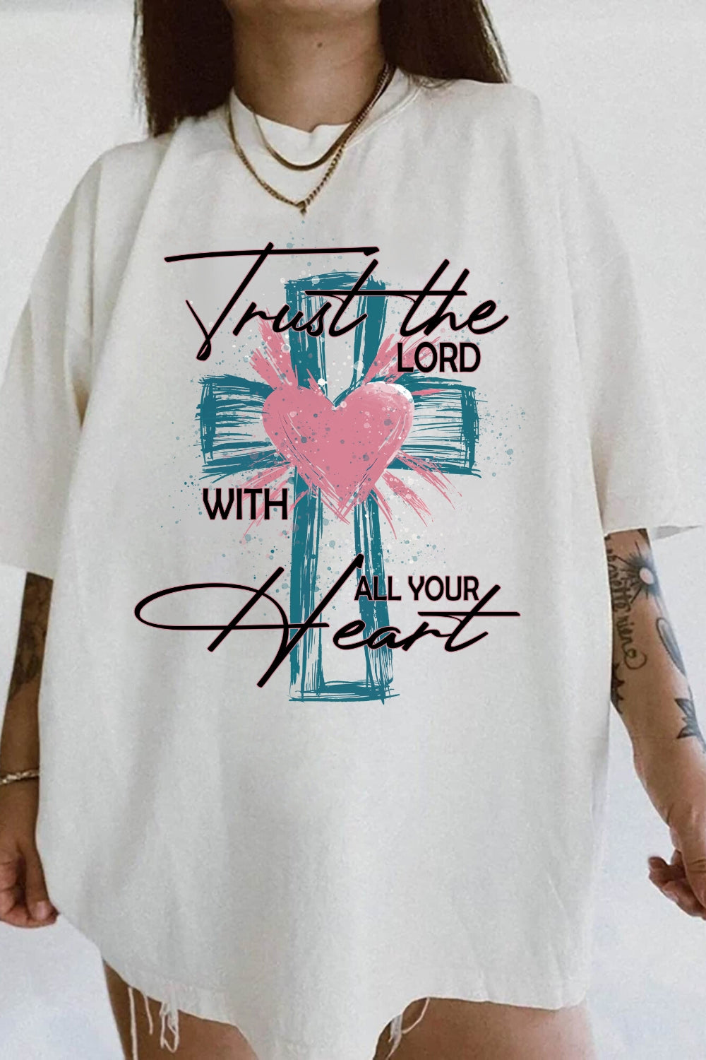 Trust the Lord with All your Heart Tee For Women