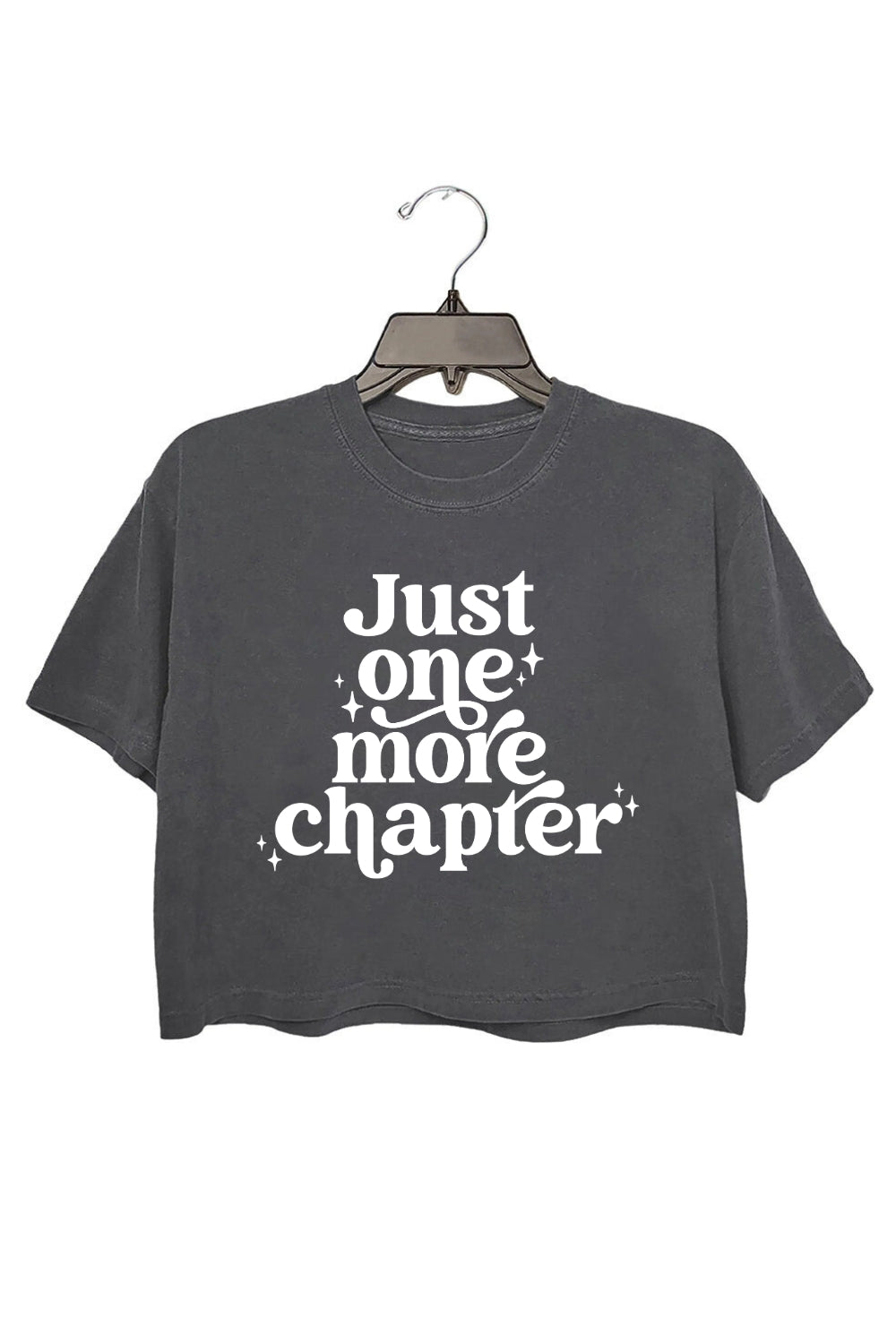 Just One More Chapter Booktrovert Crop Top For Women