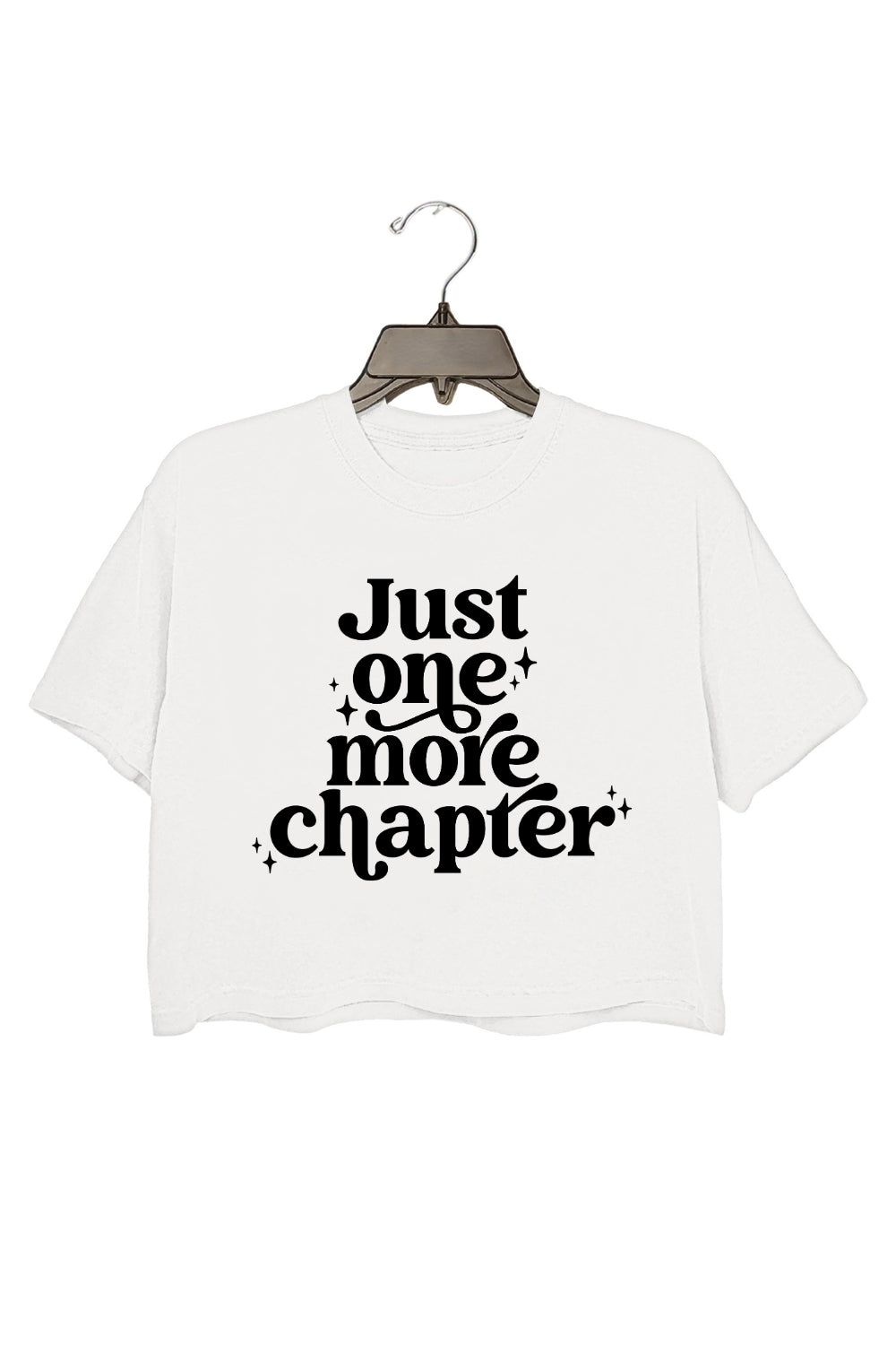 Just One More Chapter Booktrovert Crop Top For Women