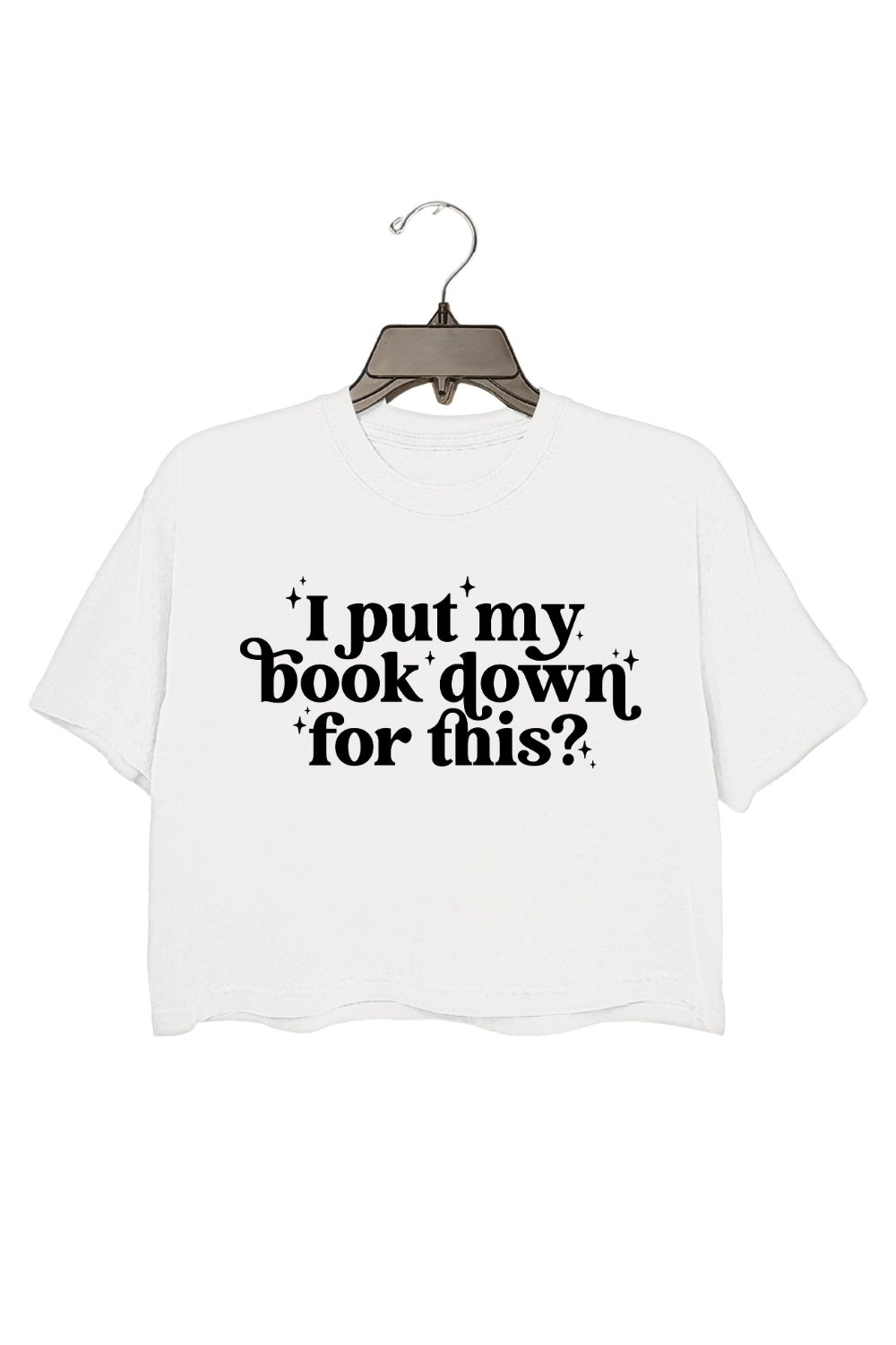 I Put My Book Down For This Crop Top For Women