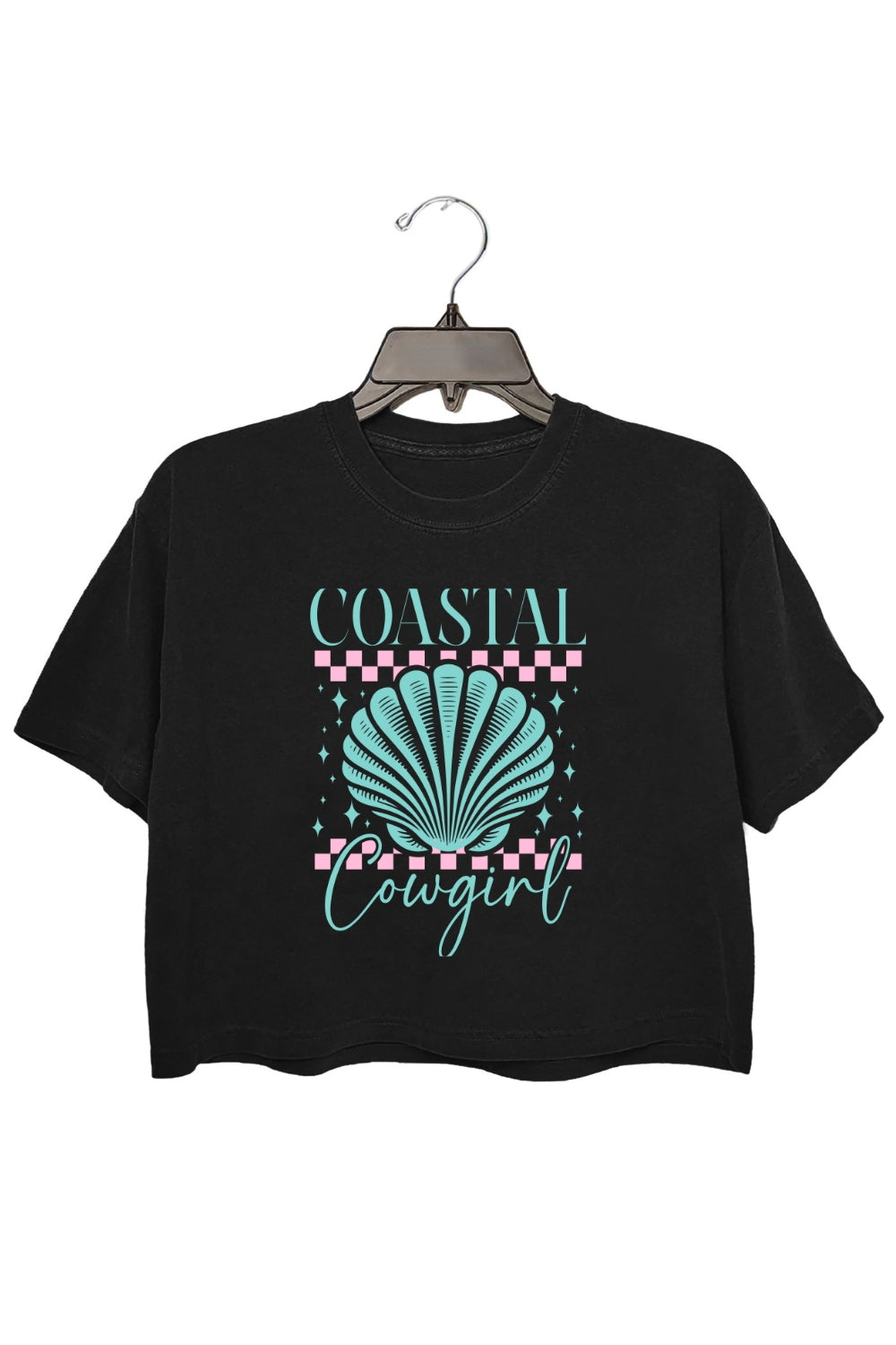 Coastal Cowgirl Beach Babe Crop Top For Women