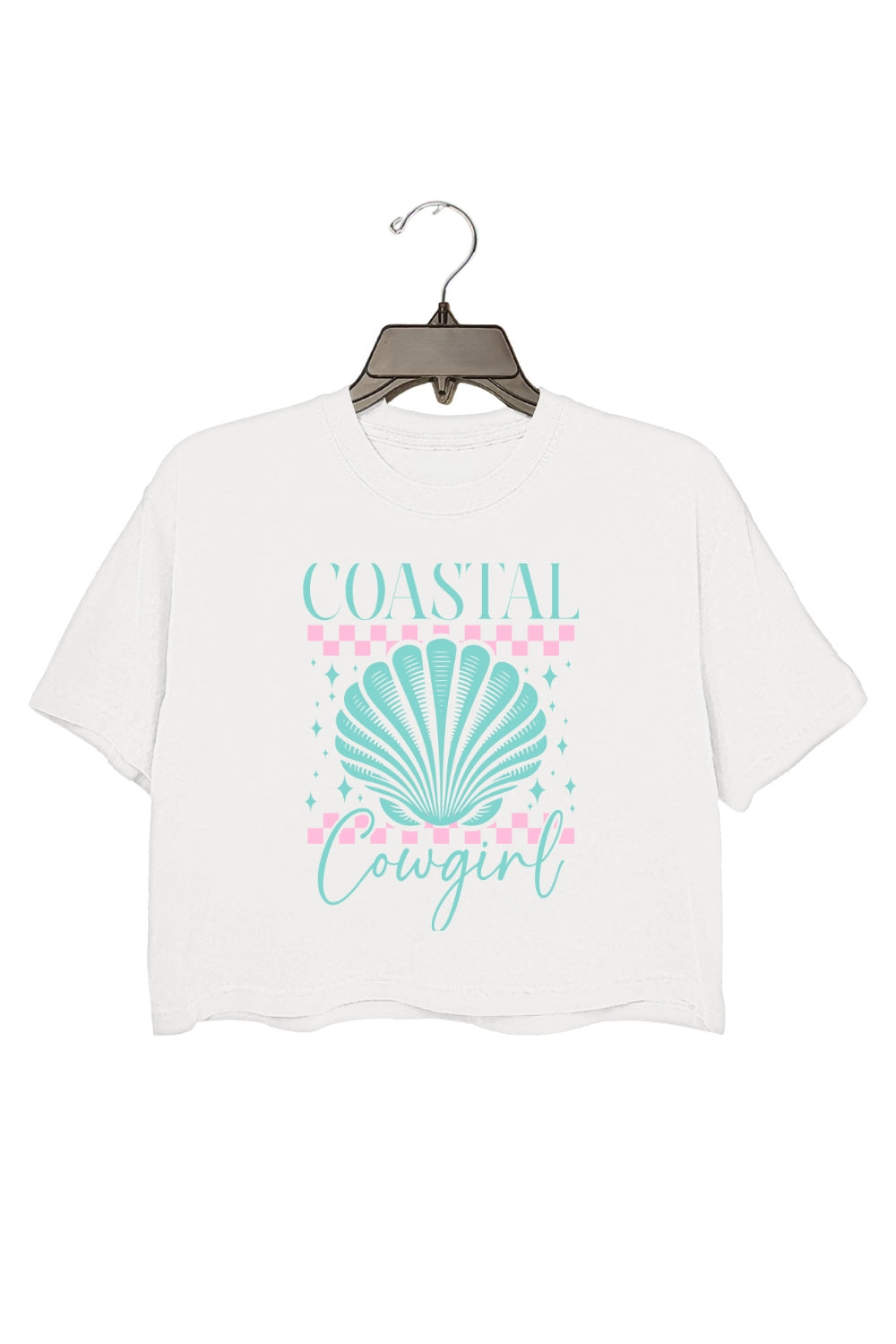 Coastal Cowgirl Beach Babe Crop Top For Women