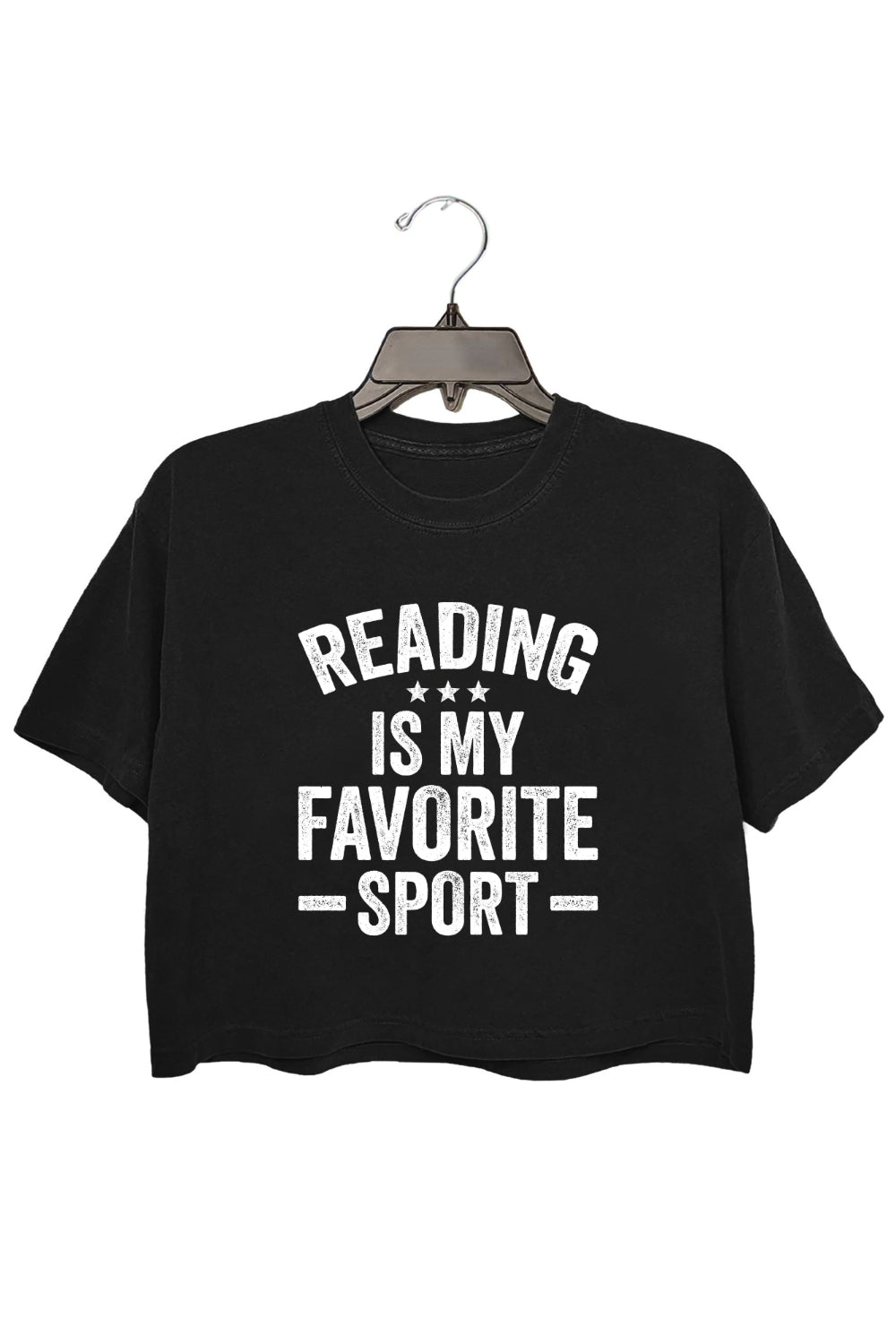 Reading Is My Favorite Sport Crop Top For Women