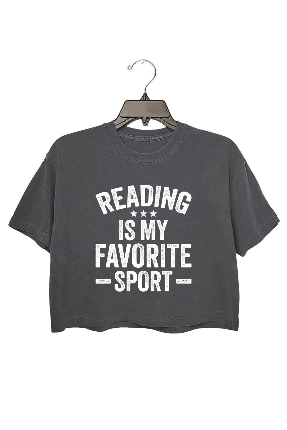 Reading Is My Favorite Sport Crop Top For Women