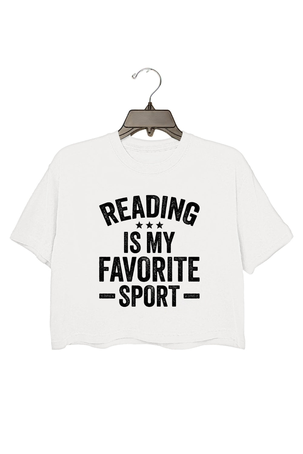 Reading Is My Favorite Sport Crop Top For Women