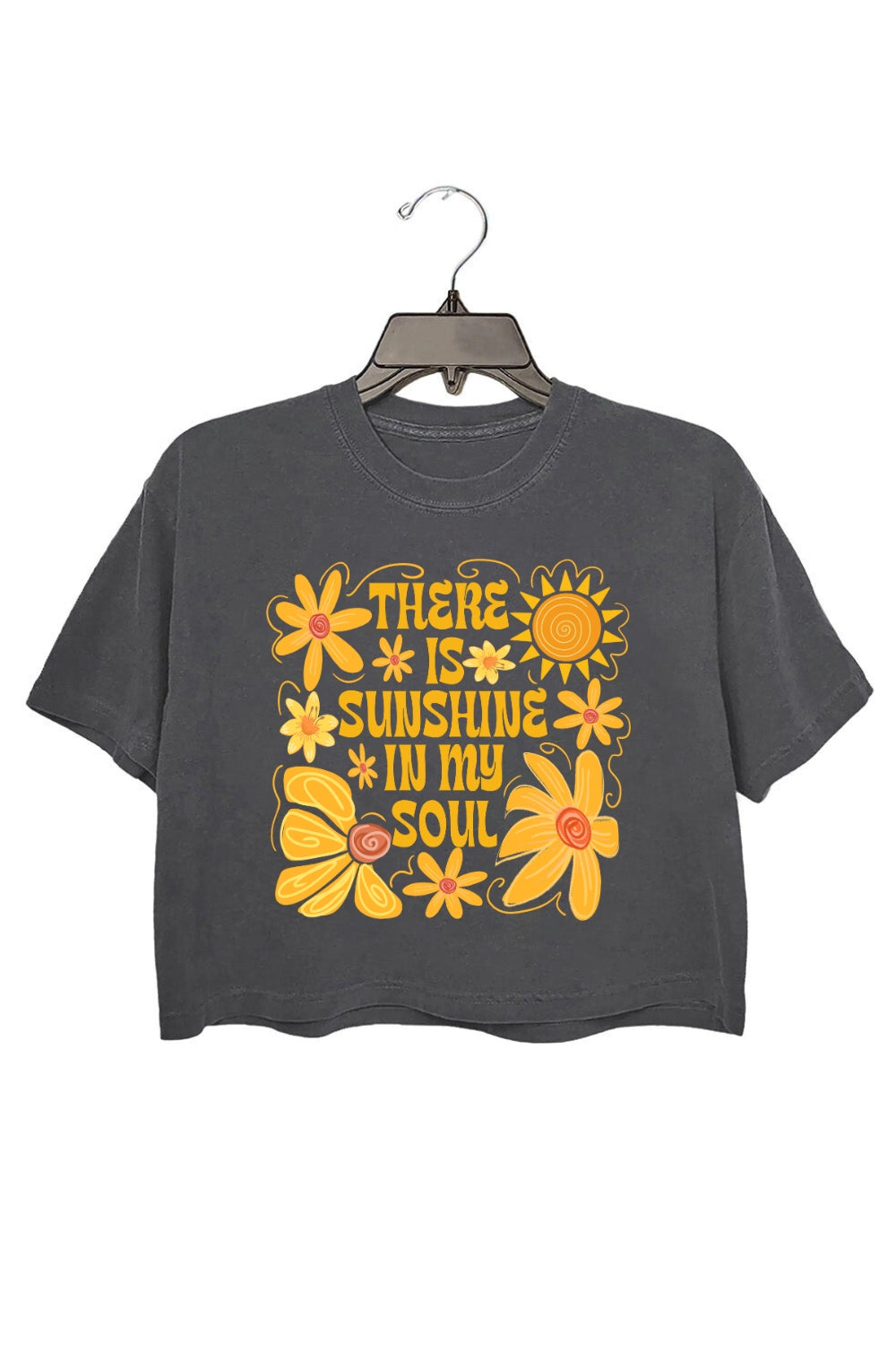 There Is Sunshine In My Soul Crop Top For Women