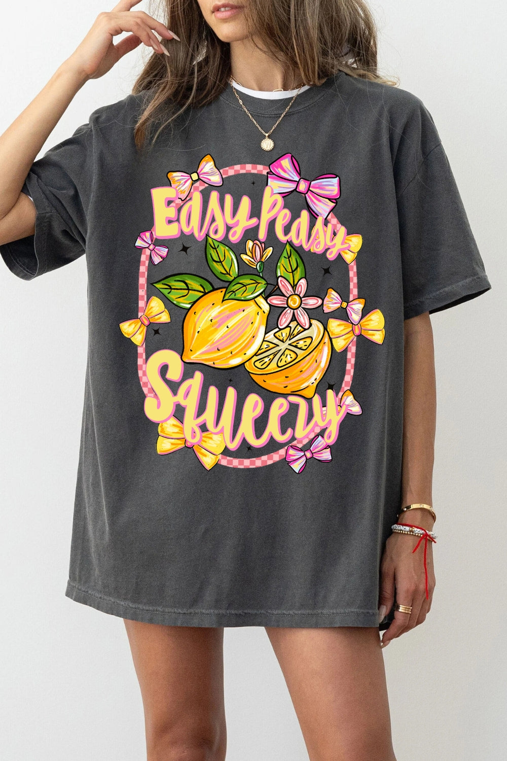 Preppy Lemon Easy Peasy Tee For Women