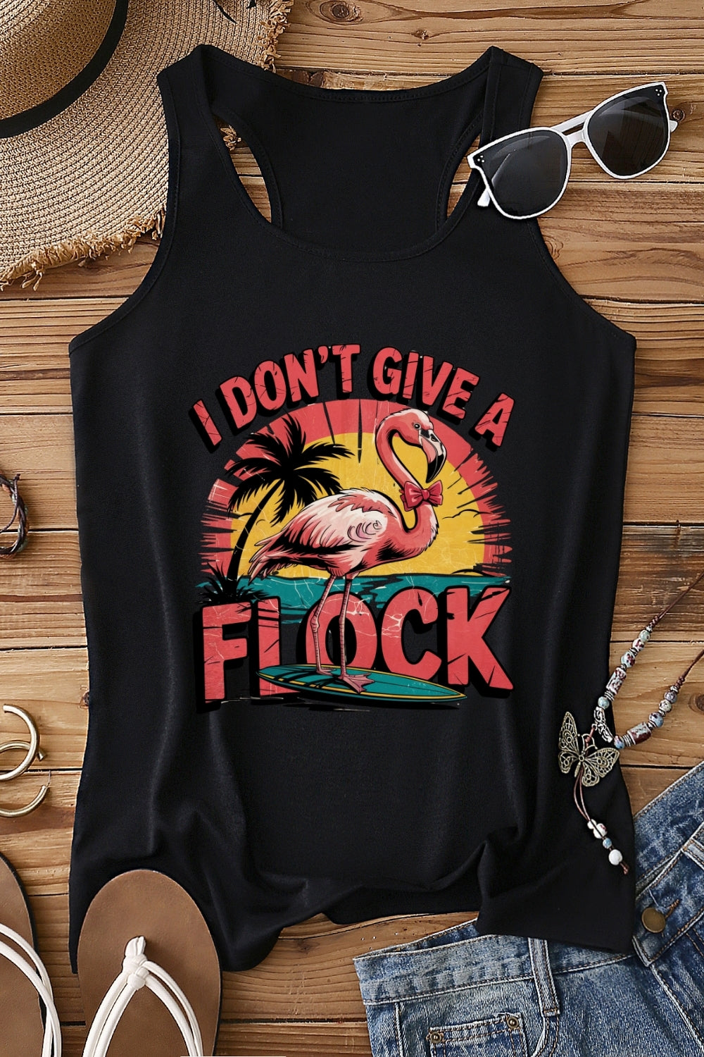 I Don't Give A Flock Tank Top For Women