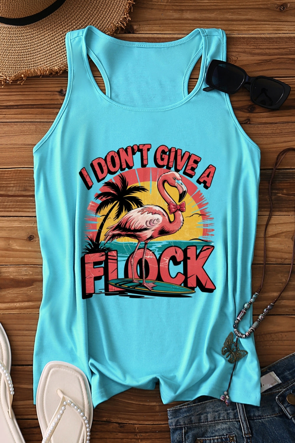 I Don't Give A Flock Tank Top For Women