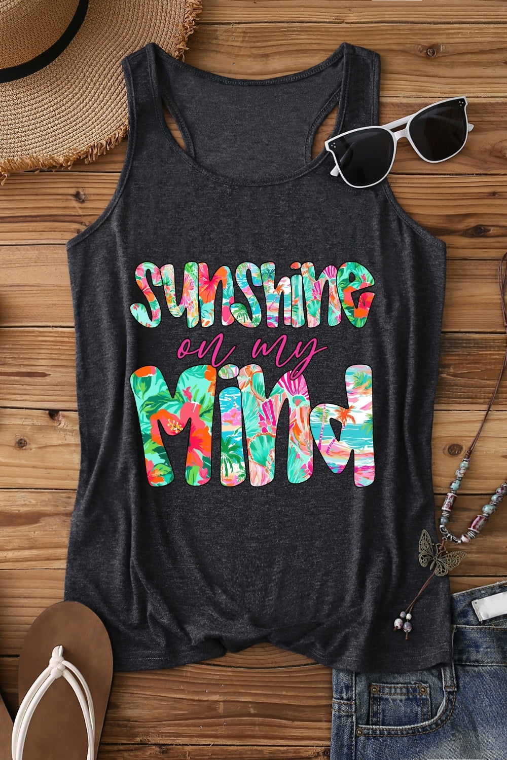Sunshine On My Mind Tank Top For Women
