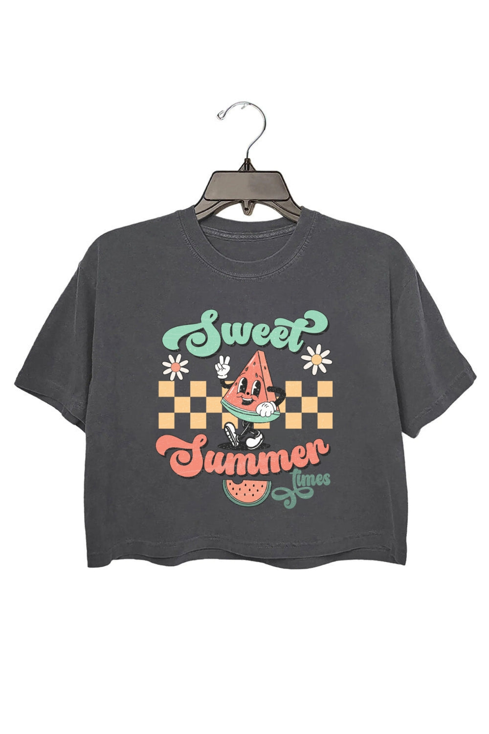 Sweet Summer Times Watermelon Crop Top For Women